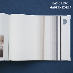 Giấy dán tường một màu Hàn Quốc Basic+ 485-1