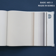Giấy dán tường một màu Hàn Quốc Basic+ 485-3