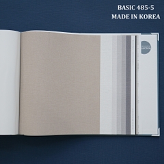 Giấy dán tường một màu Hàn Quốc Basic+ 485-5