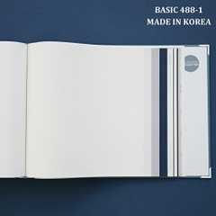 Giấy dán tường một màu Hàn Quốc Basic+ 488-1