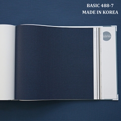 Giấy dán tường một màu Hàn Quốc Basic+ 488-7