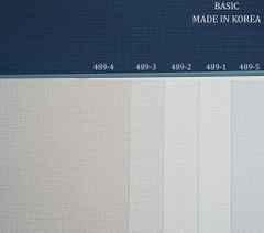 Giấy dán tường một màu Hàn Quốc Basic+ 489-2
