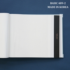 Giấy dán tường một màu Hàn Quốc Basic+ 489-2