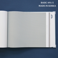 Giấy dán tường một màu Hàn Quốc Basic+ 491-5