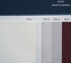 Giấy dán tường một màu Hàn Quốc Basic+ 493-1