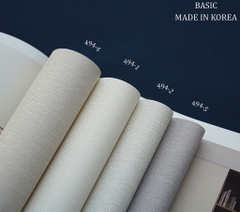 Giấy dán tường một màu Hàn Quốc Basic+ 494-5