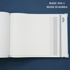 Giấy dán tường một màu Hàn Quốc Basic+ 494-1