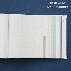 Giấy dán tường một màu Hàn Quốc Basic+ 498-2