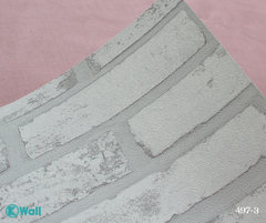 Giấy dán tường giả gạch Hàn Quốc Basic+ 497-3