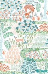 Giấy dán tường phòng trẻ em Fiore 57202