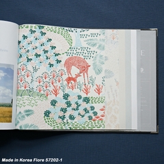 Giấy dán tường phòng trẻ em Fiore 57202