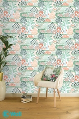 Giấy dán tường phòng trẻ em Fiore 57202