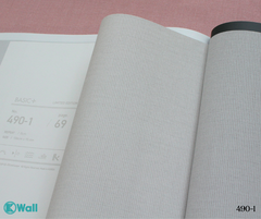 Giấy dán tường một màu Hàn Quốc Basic+ 490-2