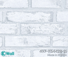 Giấy dán tường giả gạch Hàn Quốc Basic+ 497-1
