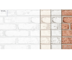 Giấy dán tường giả gạch Hàn Quốc Basic+ 497-2