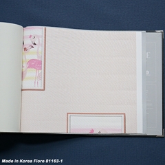 Giấy dán tường phòng bé gái Hàn Quốc Fiore 81163