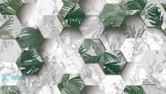 Giấy dán tường hoa 3D Hàn Quốc Fiore 81177