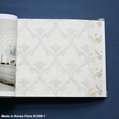 Giấy dán tường hoa văn Hàn Quốc Fiore 81209