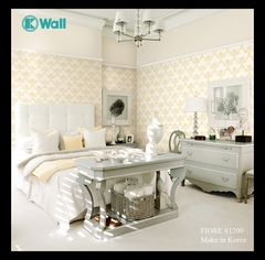 Giấy dán tường hoa văn Hàn Quốc Fiore 81209