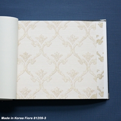 Giấy dán tường hoa văn Hàn Quốc Fiore 81209