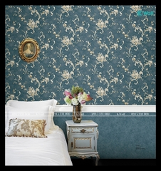 Giấy dán tường hình hoa Hàn Quốc Fiore 81221