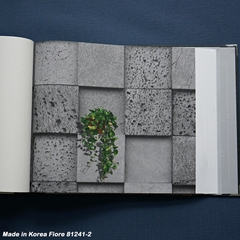 Giấy dán tường giả gạch Hàn Quốc Fiore 81241