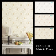 Giấy dán tường hoa văn Hàn Quốc Fiore 81811