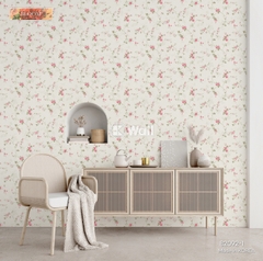 Giấy dán tường hoa thiên nhiên Hàn Quốc Bloom 82092