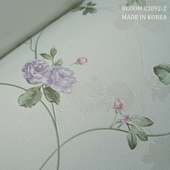 Giấy dán tường hoa thiên nhiên Hàn Quốc Bloom 82092