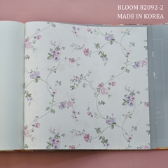 Giấy dán tường hoa thiên nhiên Hàn Quốc Bloom 82092