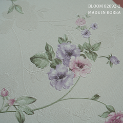 Giấy dán tường hoa thiên nhiên Hàn Quốc Bloom 82092