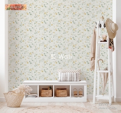Giấy dán tường hoa thiên nhiên Hàn Quốc Bloom 82092