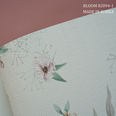 Giấy dán tường hoa Hàn Quốc Bloom 82094
