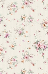 Giấy dán tường hoa Hàn Quốc Bloom 82094