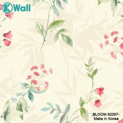 Giấy dán tường hoa Hàn Quốc Bloom 82097