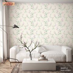 Giấy dán tường hoa Hàn Quốc Bloom 82097