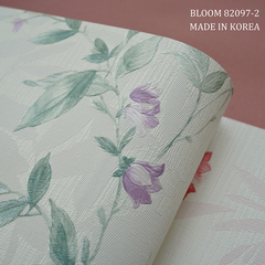 Giấy dán tường hoa Hàn Quốc Bloom 82097