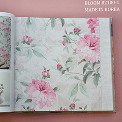 Giấy dán tường hoa Hàn Quốc Bloom 82100