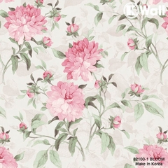 Giấy dán tường hoa Hàn Quốc Bloom 82100