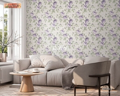 Giấy dán tường hoa Hàn Quốc Bloom 82100