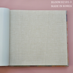 Giấy dán tường một màu Hàn Quốc Bloom 82101
