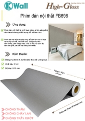 Phim dán nội thất cao cấp nhập khẩu Hàn Quốc FB698
