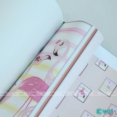 Giấy dán tường phòng bé gái Hàn Quốc Fiore 81163