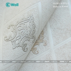 Giấy dán tường hoa văn Hàn Quốc Fiore 81811