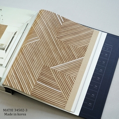 Giấy dán tường phòng khách Hàn Quốc Matie 34502
