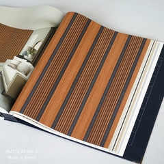 Giấy dán tường vân dọc Hàn Quốc Matie 34506