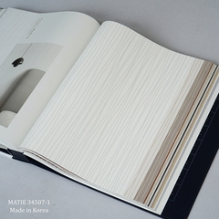 Giấy dán tường vân dọc Hàn Quốc Matie 34507