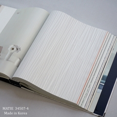 Giấy dán tường vân dọc Hàn Quốc Matie 34507