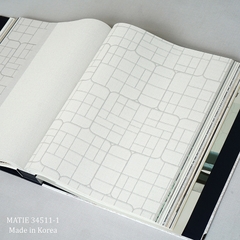 Giấy dán tường phòng ngủ Hàn Quốc Matie 34511