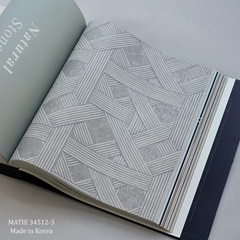 Giấy dán tường phòng khách Hàn Quốc Matie 34512